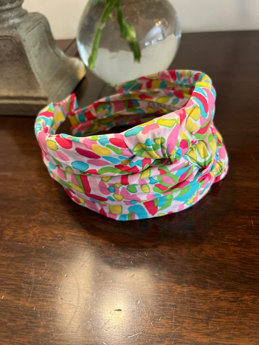 Lilly Pulitzer “Cha-Cha” Top-Knot Headband