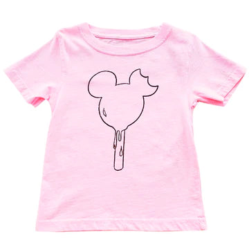 Short Sleeve Light Pink Ice Cream T-Shirt