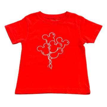 Short Sleeve Red Balloon T-Shirt